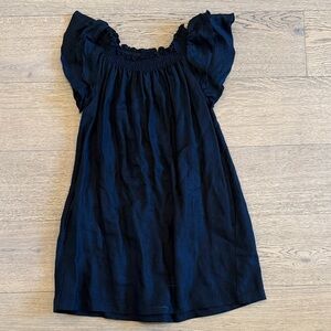 Chaser brand black linen dress
